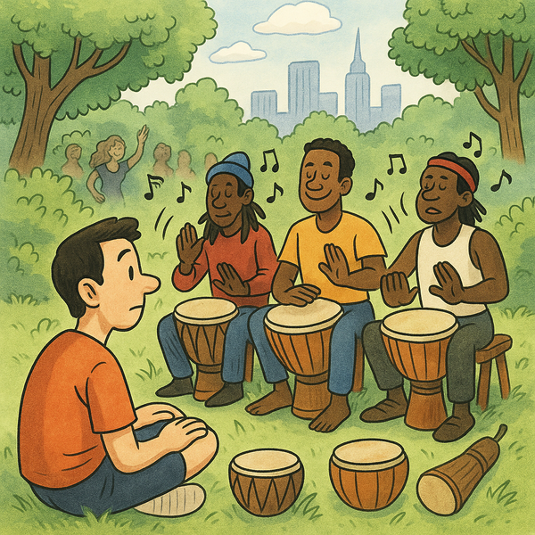 Барабаны, которые звучат внутри тебя